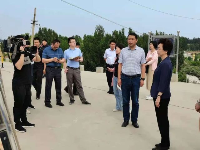 市委副书记代市长闫继红来徐水区瀑河水库调研