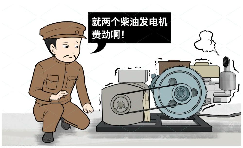 美国1942年产的发电机,现身贵州深山洞穴,至今仍能发电