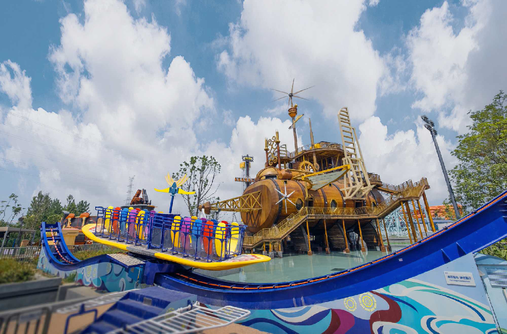 华侨城"梦幻之城"的建成,填补了扬州一直以来缺少有震撼力的大型乐园