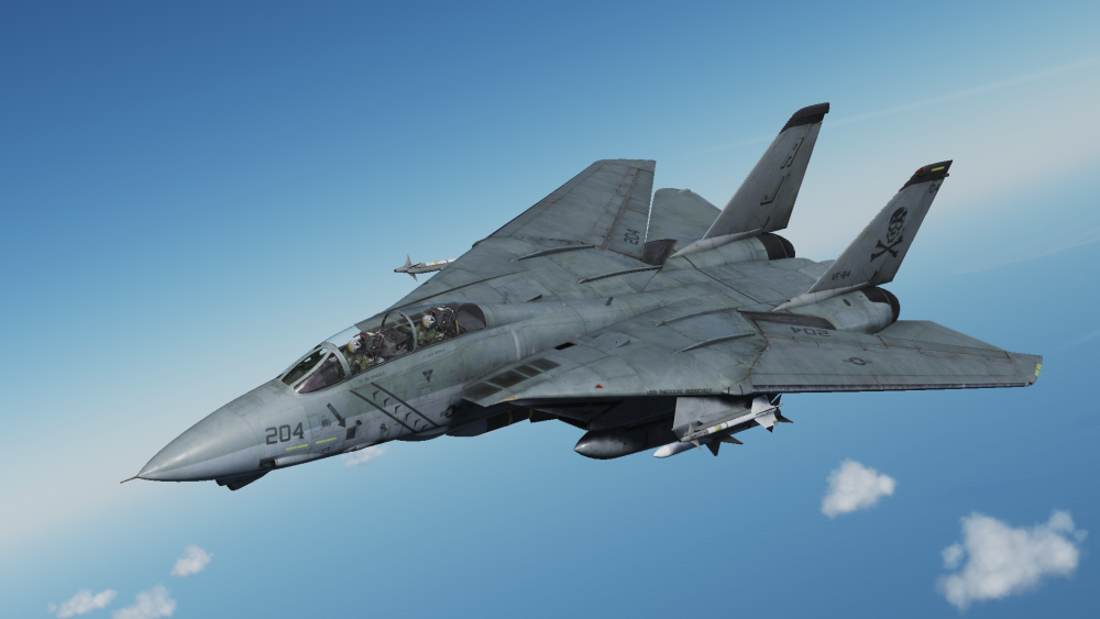 f-14曾为美空中主力,赋有多用途性能,成军迷眼中经典!