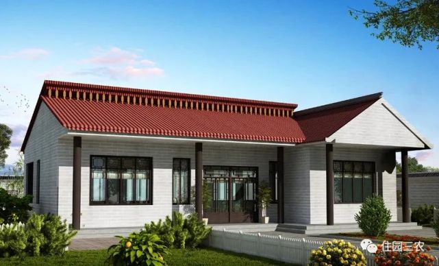 农村自建16米11米平房既接地气又有豪华别墅的舒适真棒