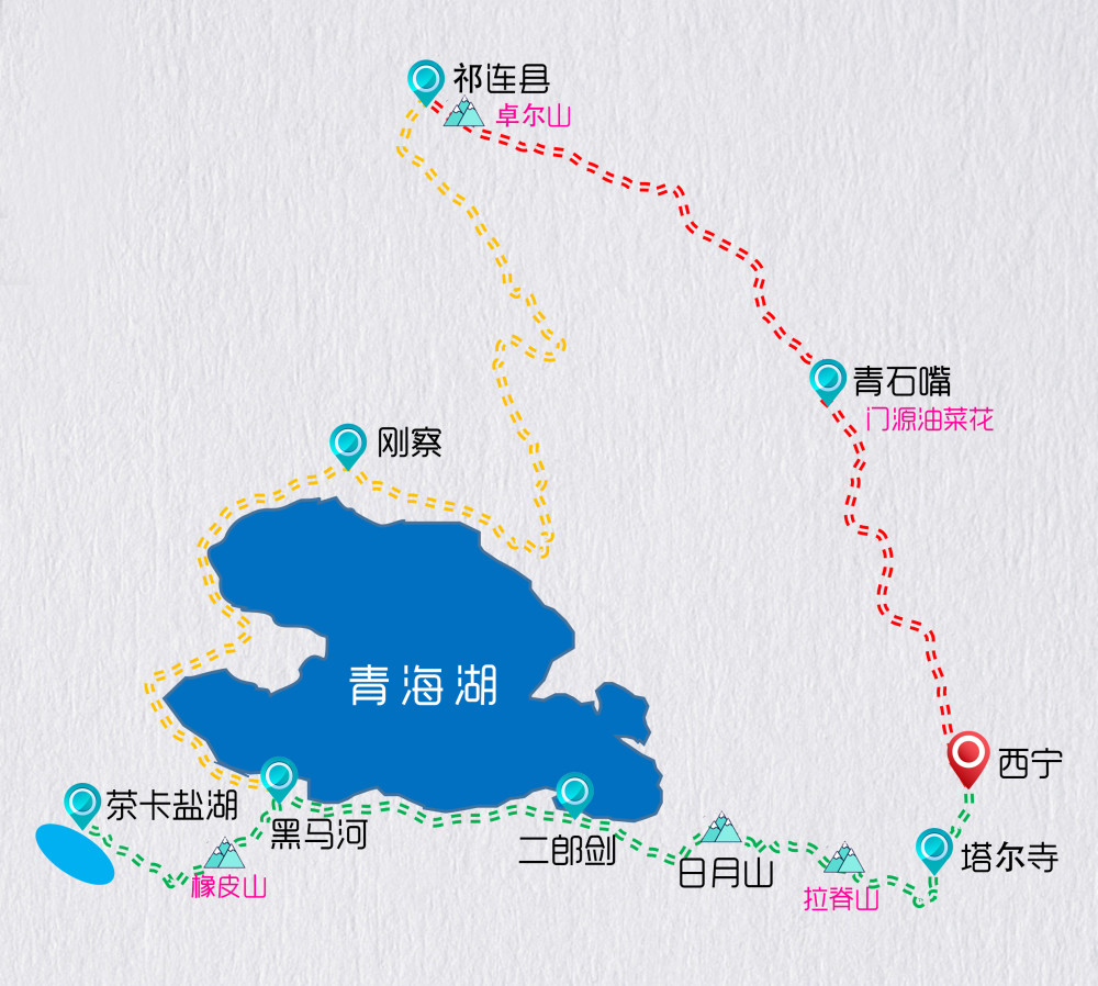 又變大了青海湖正以每年增6個西湖的速度擴大