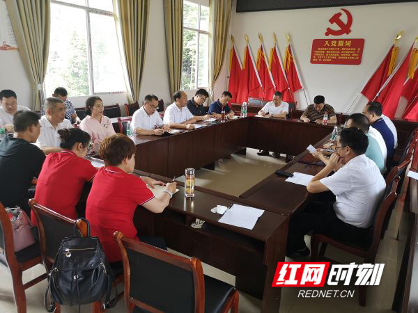 怀化市委党校领导调研麻阳柑子园村乡村振兴