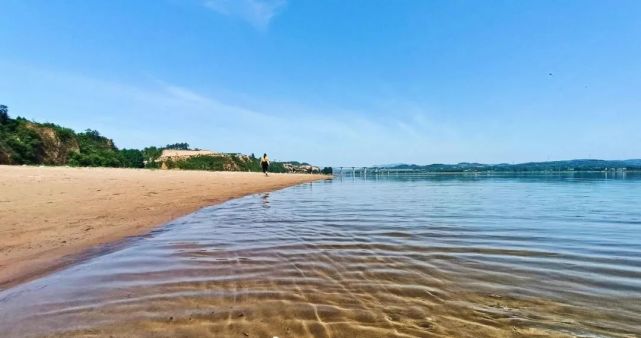 黄河边成了网红打卡地"马尔代夫孟津分夫""孟津小三亚"