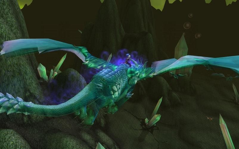 来《魔兽世界》怀旧服骑虚空龙,那你知道虚空龙是咋来的嘛?