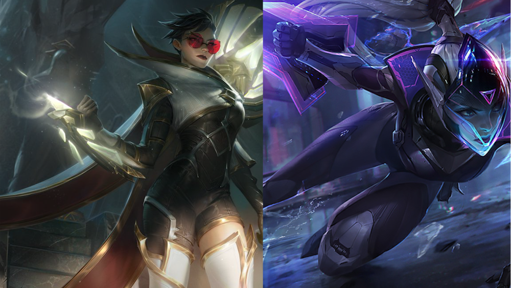 vn两款t2细节对比鉴赏都有屏幕特效不同攻击动作