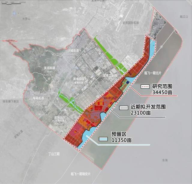 中国最大填海工程温州瓯飞起步区5年规划出台