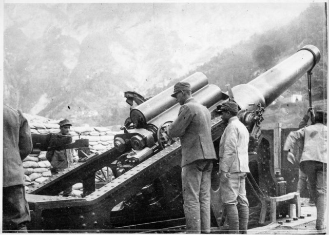 意大利炮中的大杀器,305毫米巨管,完美诠释暴力美学