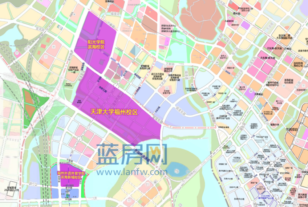 重磅占地面积578亩福州又一所大学开工