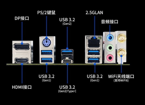 看看i/o接口,usb3.