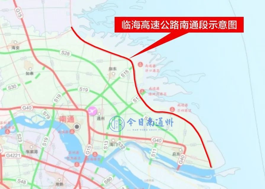 如东新规划的公路图片