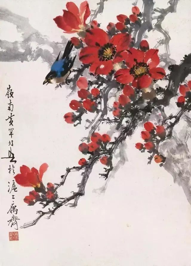 看看这位岭南画派大家的花鸟,才知道什么叫雅俗共赏!_腾讯新闻