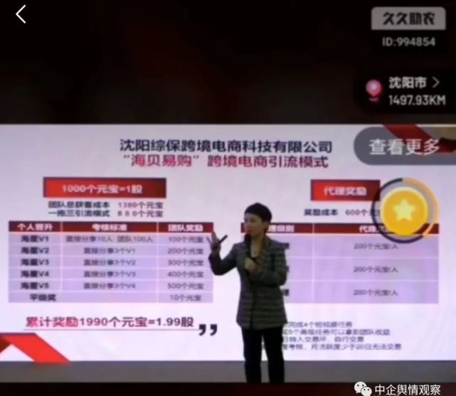 以原始股高额分红为诱饵 月升月美“海贝易购”涉嫌传销(图4)