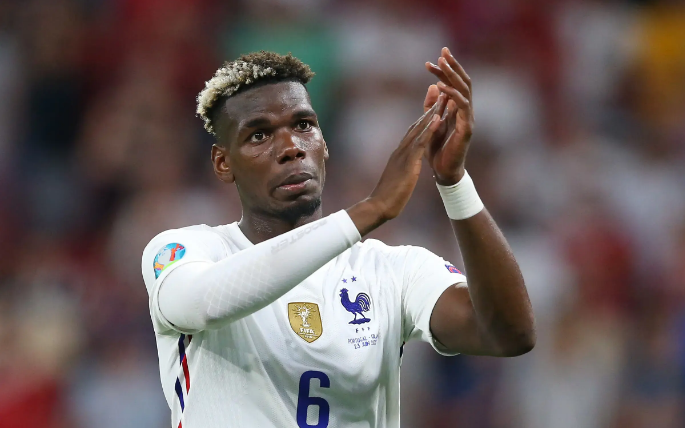 曼联双核表现迥异b费在欧洲杯隐身博格巴成法国英雄