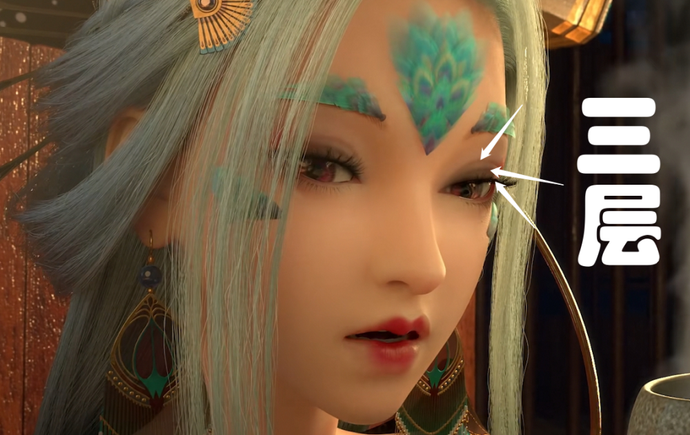 《眷思量》奉眠建模又有新细节,继三层眼皮之后还有泪痣出现_腾讯新闻