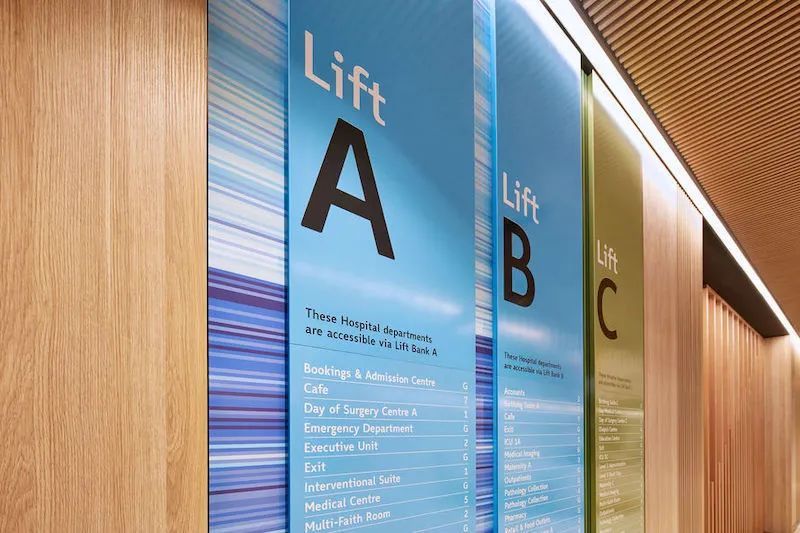 国外医院导视系统案例欣赏