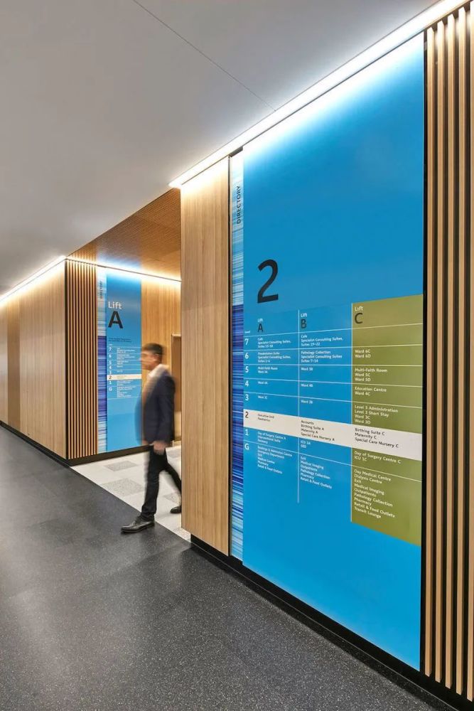 国外医院导视系统案例欣赏