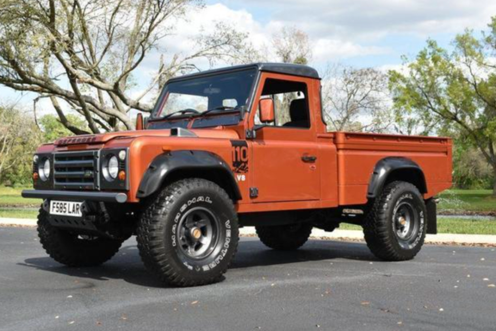 全新路虎卫士皮卡渲染图承载式车身空气悬挂