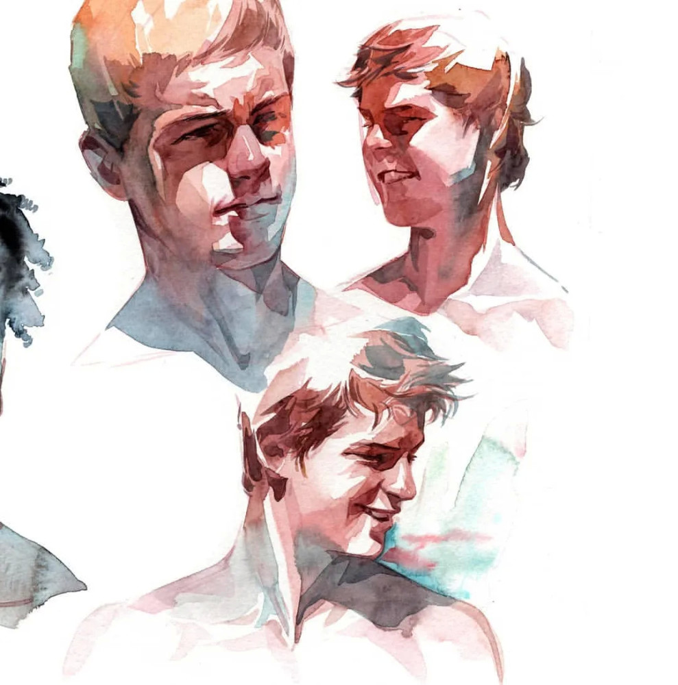 水彩画 印象 No.7 F8号