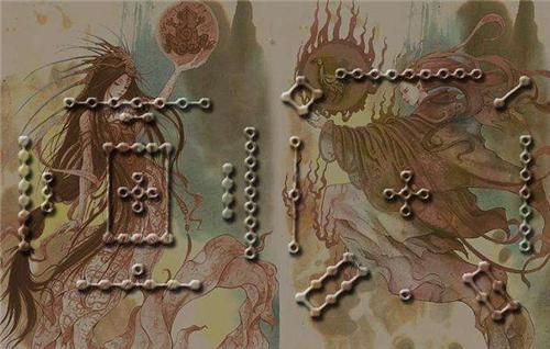 为俗,简易为化;不为文字,刻木结绳而已",《易·系辞上》有河洛图说