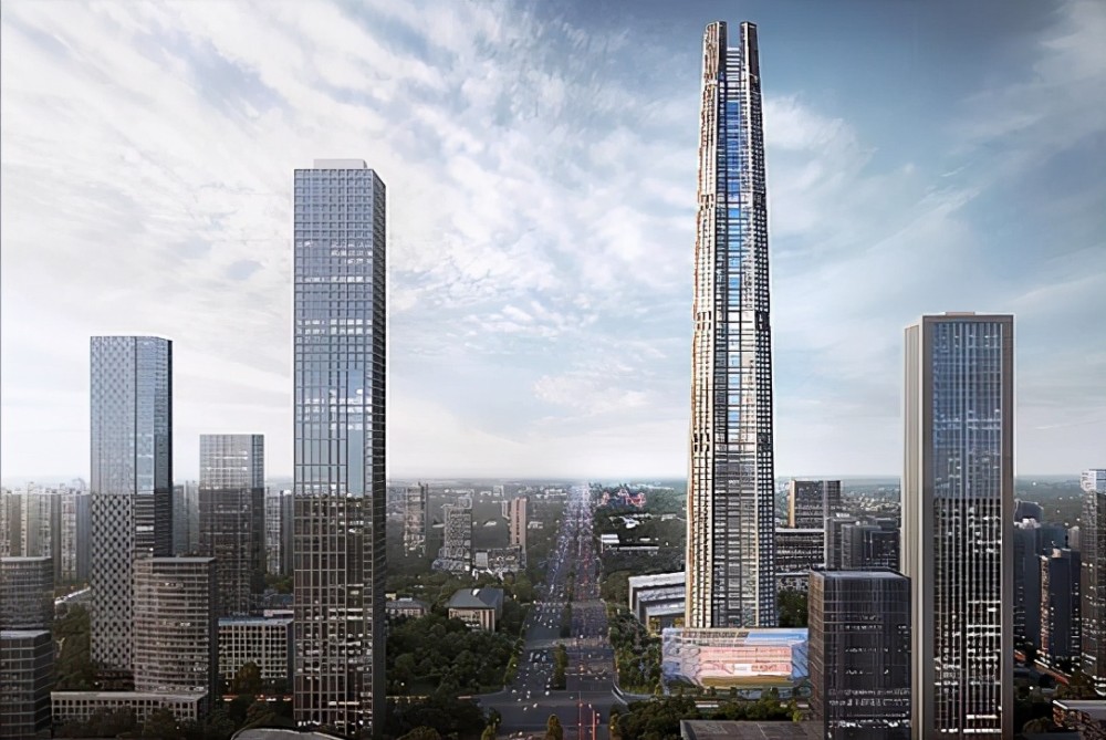 西安正在建造新地标,被誉为"中国西北第一高楼",2024年竣工_腾讯新闻