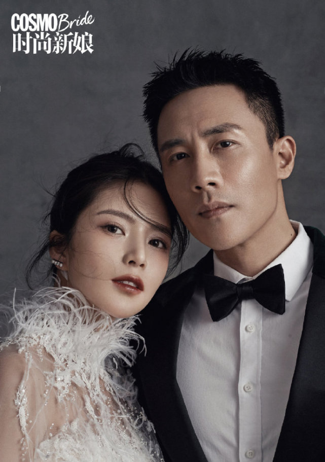 杜淳王灿婚纱大片出炉,夫妻合体首封幸福甜蜜溢出屏
