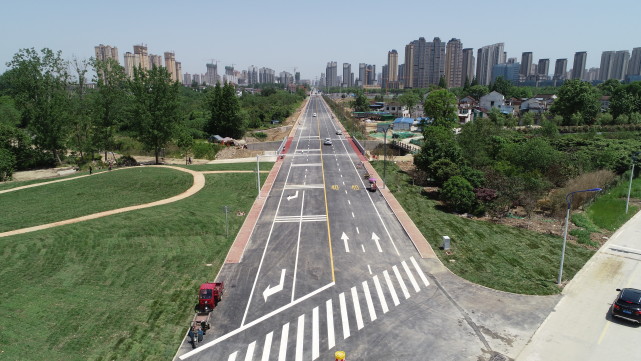 截至目前,虎桥西路延伸段道路工程已建成通车,完成投资4531万元;规划