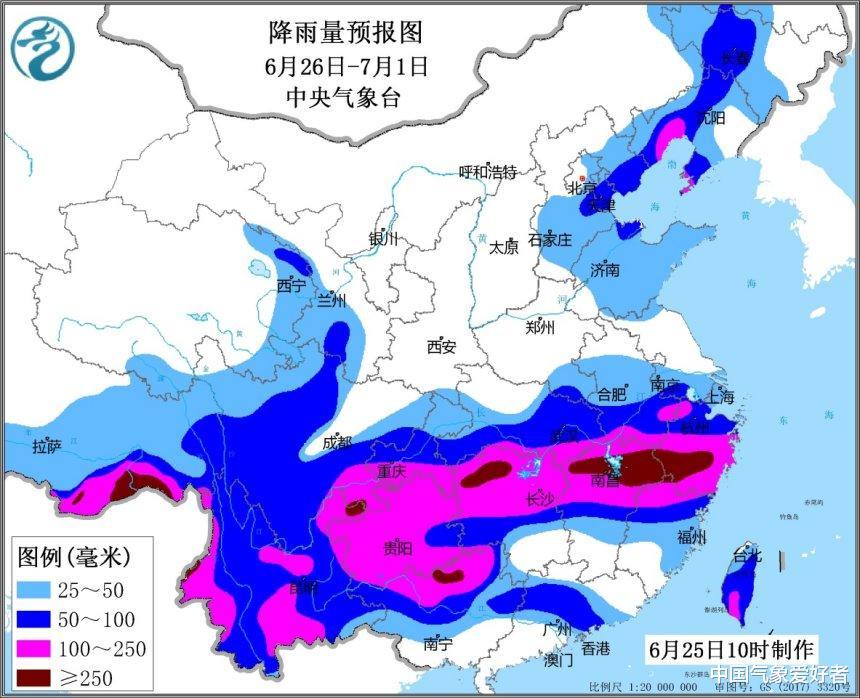 确定了 Boss级梅雨将重启 权威预报 席卷南方十省局部特大暴雨 全网搜