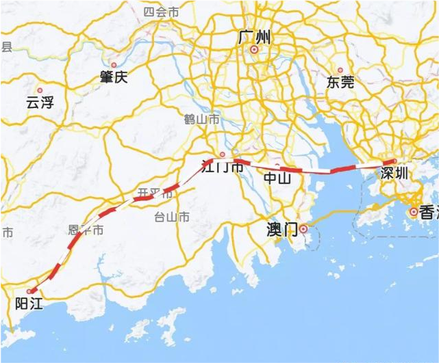 沿海高铁还剩下4段尚未批复建设青盐甬福漳汕深阳