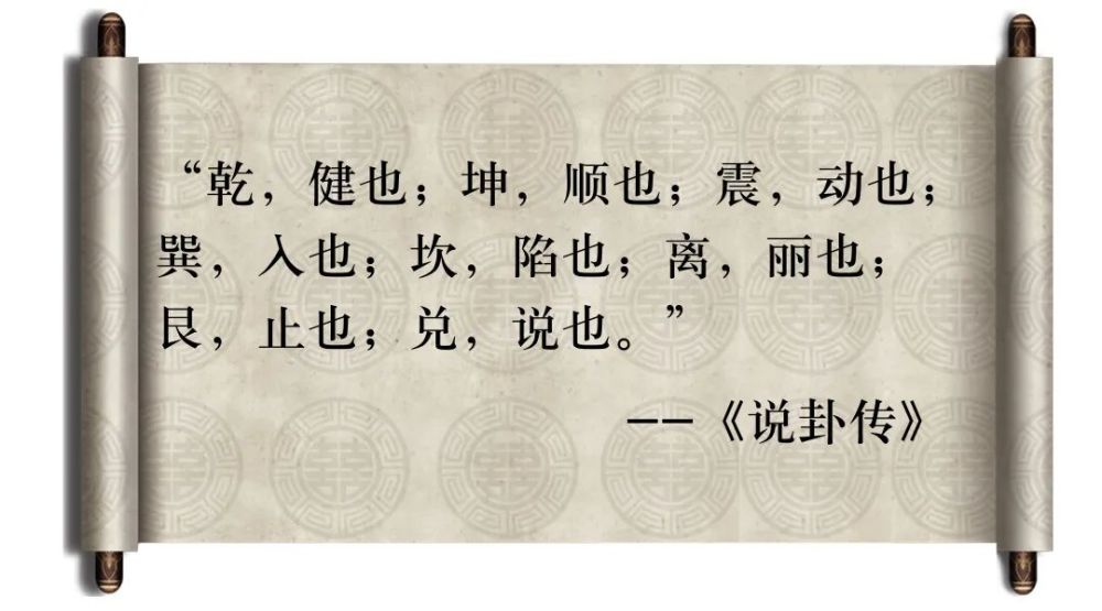 就像每个人都有自己的品质一样,八卦各有自己的卦德