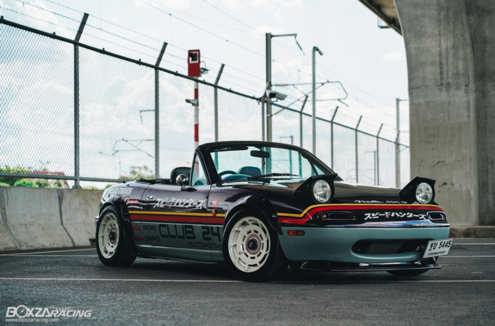 跳灯版的马自达mx5不光会卖萌换上转子引擎还能撒野