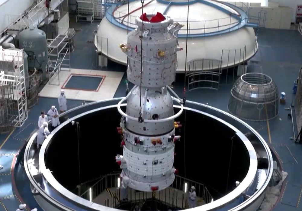 天宫空间站到底多大最小节点舱大小惊人太空之家全球领先