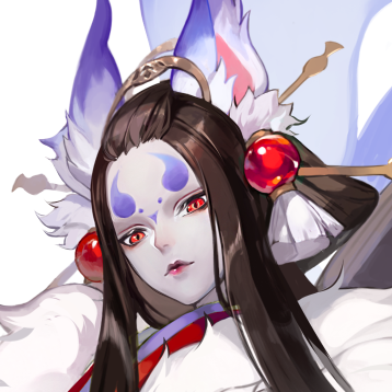 阴阳师玉藻前巫女图片