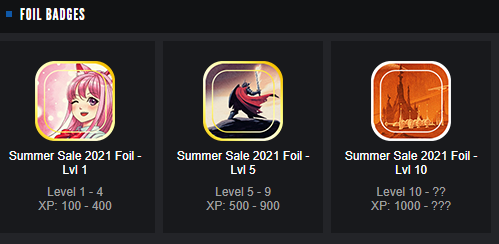 steam夏促完全攻略:贴纸,徽章,游戏,我全都要!