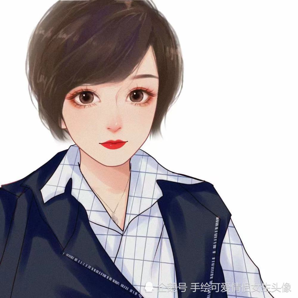 精致手绘头像,画出来的头像,独一无二又气质十足_腾讯新闻