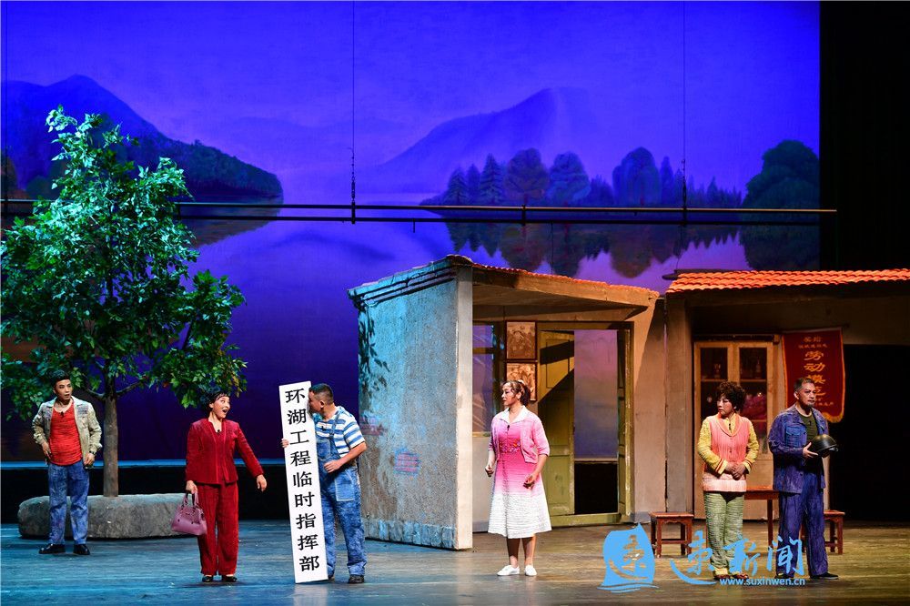 大型柳琴戏矿湖情缘在宿迁上演