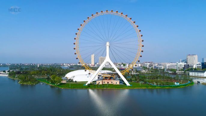 中冶设备总院承建的江西108米摩天轮通过检验
