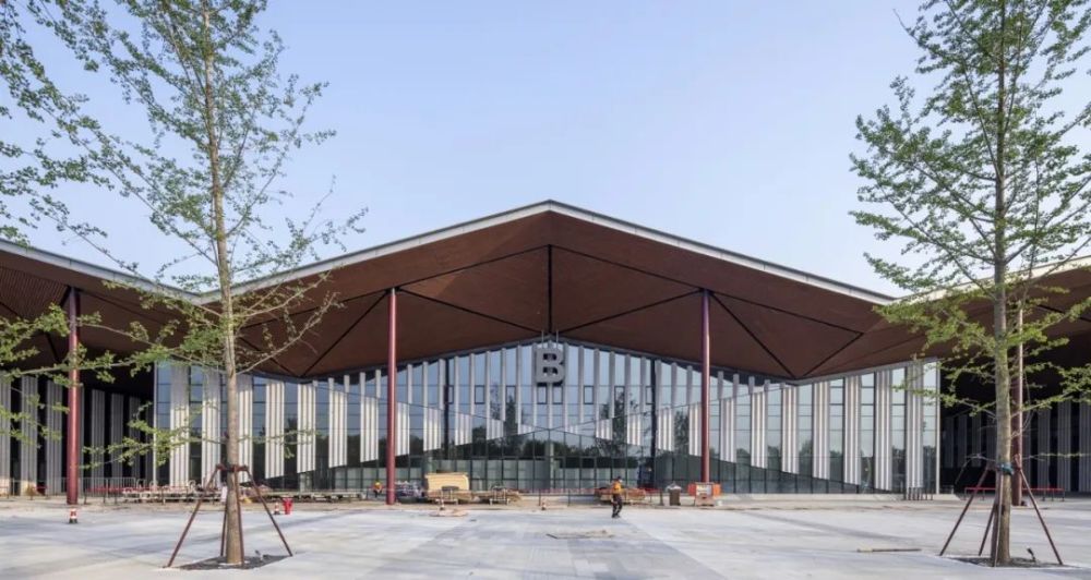 大型公共建筑设计上海第十届中国花博会复兴馆案例