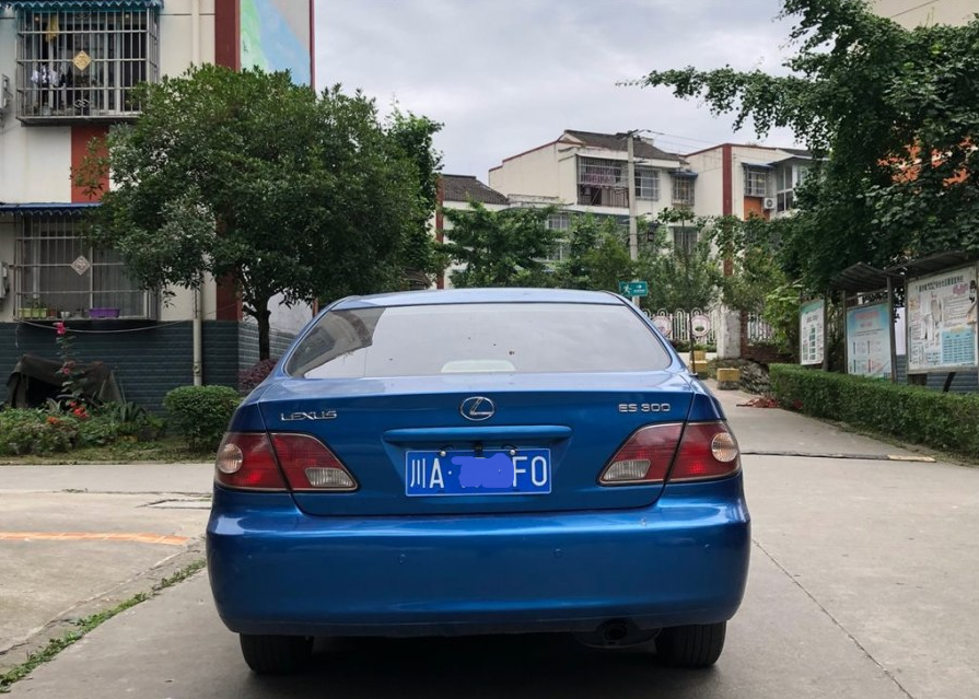 小伙花4万全款买辆04款雷克萨斯es300,无倒车影像也悠然自得