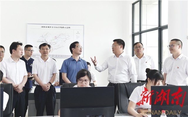 浏阳市城乡公交一体化正式运营年底将实现全市村村通公交