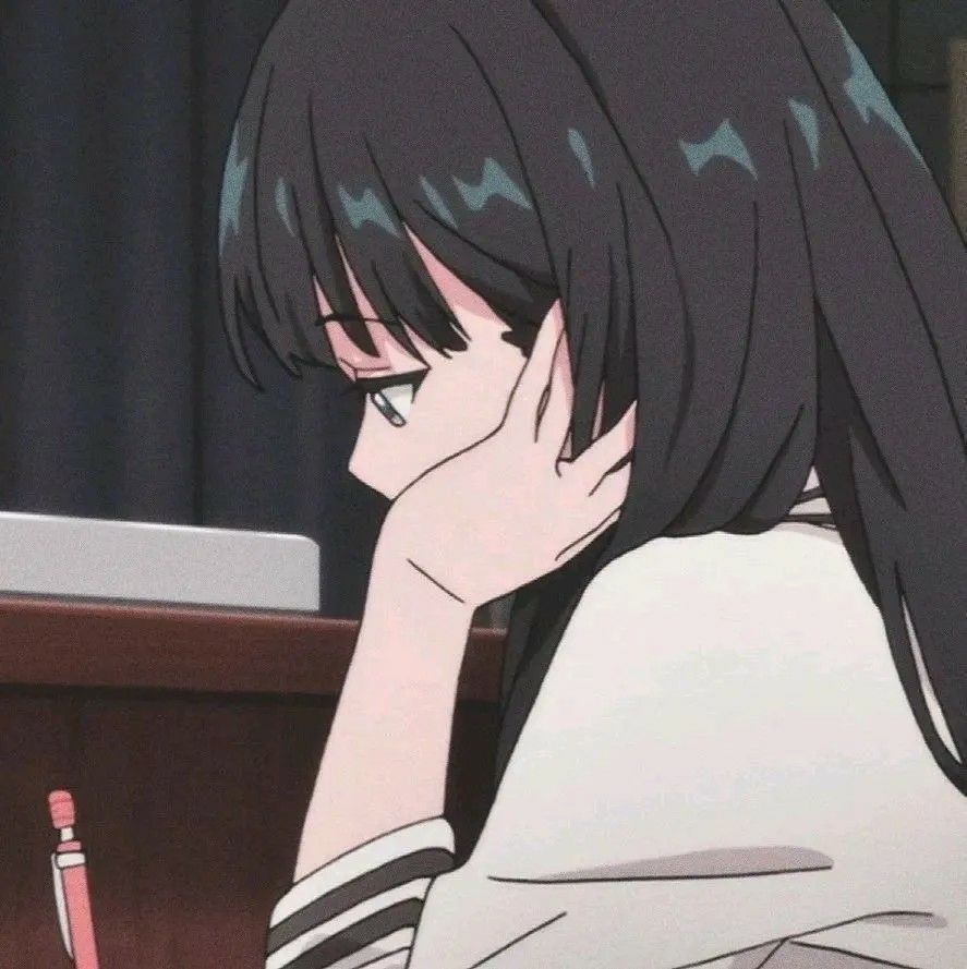 招桃花温柔动漫可爱女生头像280