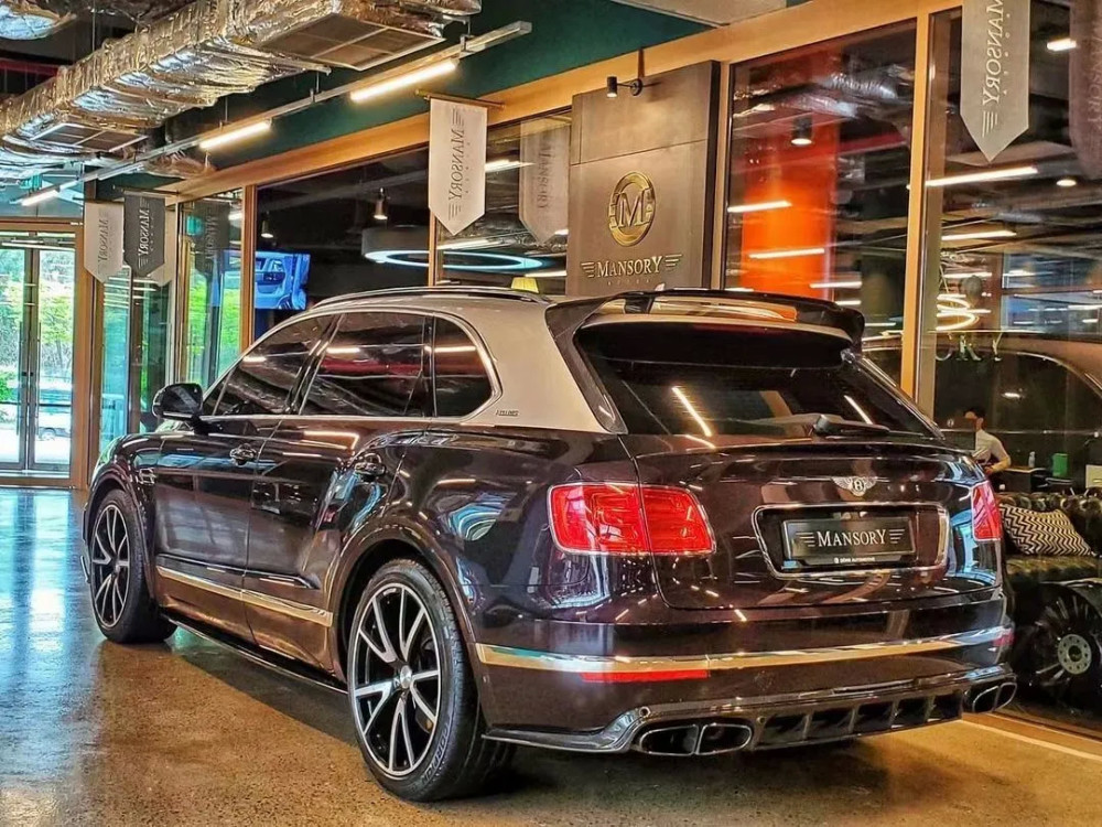 进化的"暴力绅士"—mansory迈67莎67锐豪改宾利添越,气质真绝!