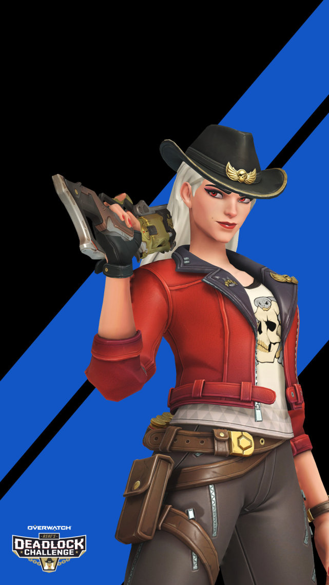 守望先锋公开艾什的死局帮大挑战活动壁纸