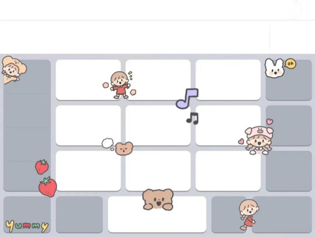 猛男必用少女心爆棚手机键盘皮肤