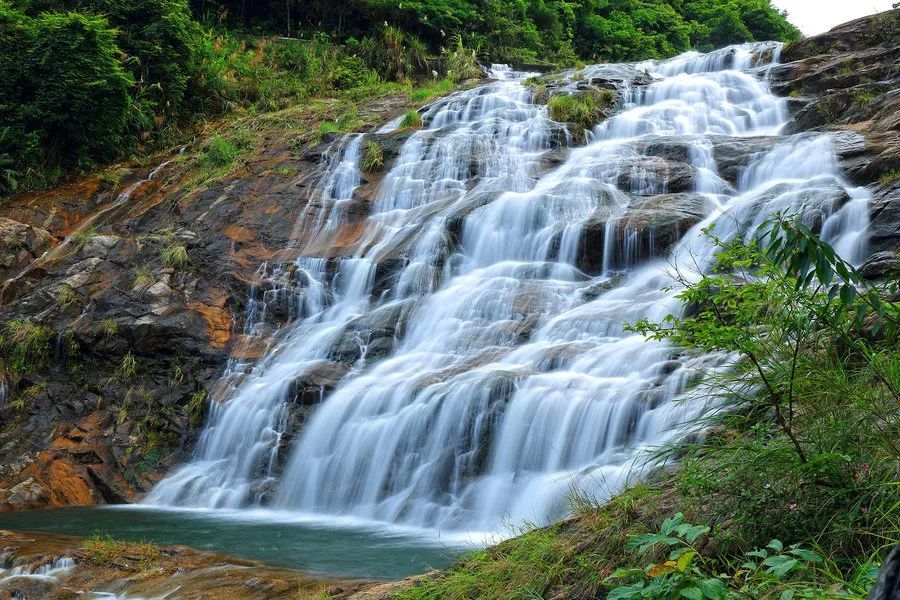 溪岸花开风弄影松峰掩映翠云深杨爱红绝律诗选