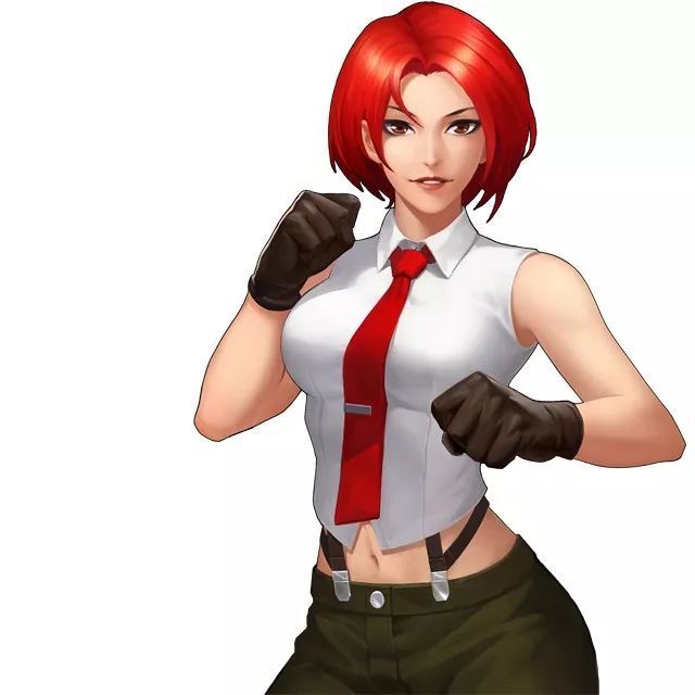 格斗流派:拳击,也是整个《拳皇》系列中,为数不多会掴技的女性角色之
