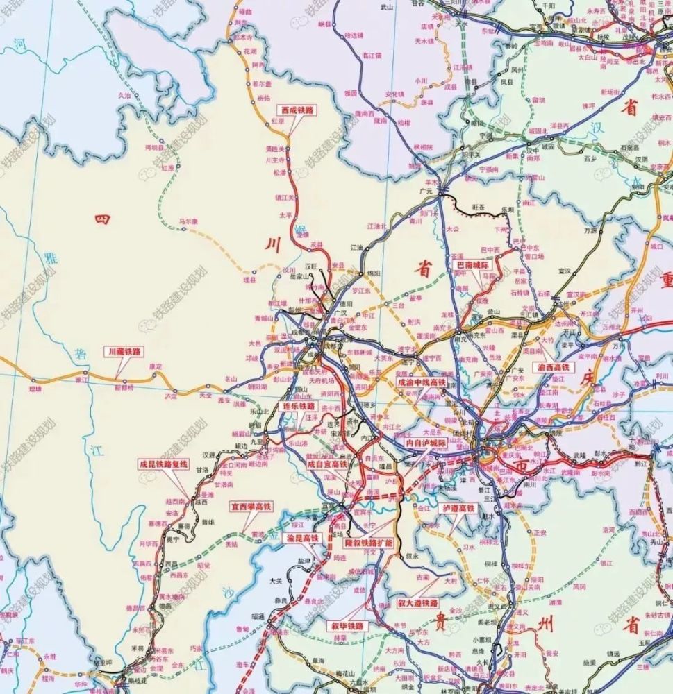 瀘州又一新鐵路開工了新建7座火車站這些地方要發達了