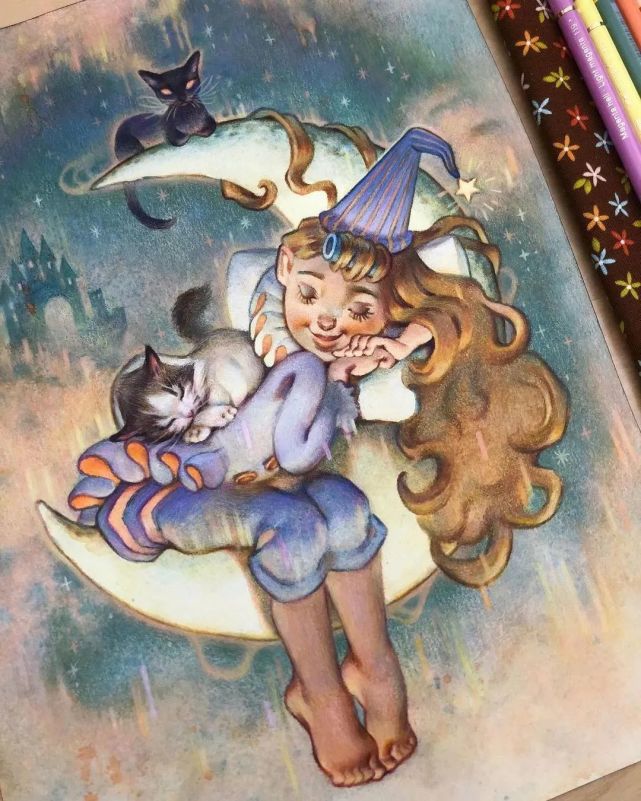 和她本人一样好看～|插画师|chris hong|手绘