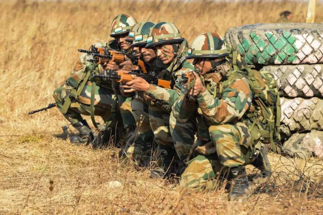 图为印度边防军