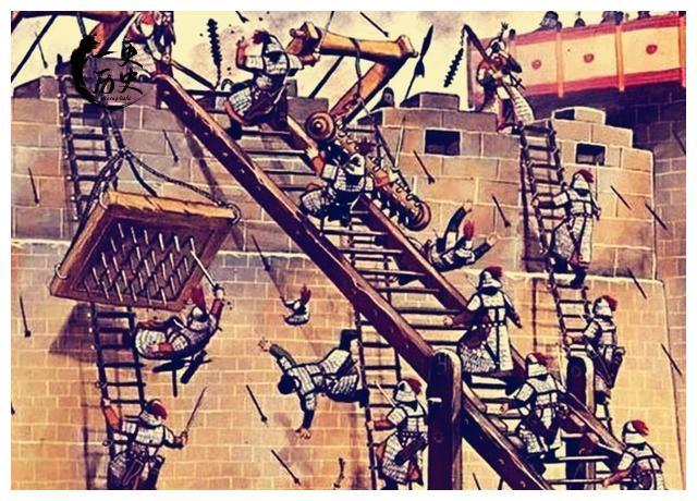 古代打仗攻城时 为何守城士兵不直接推倒梯子 要用石头砸 全网搜 古代打仗攻城时 为何守城士兵不直接推倒梯子 要用石头砸 全网搜